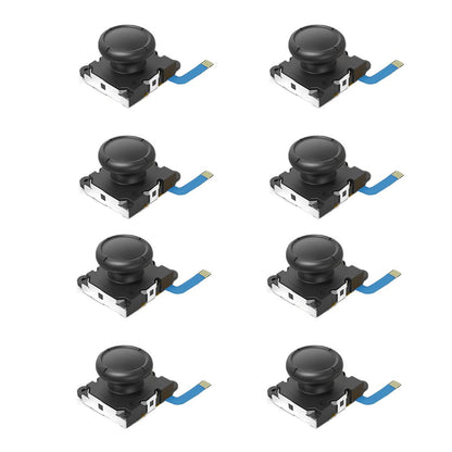 8pcs Replacement 3D Analog Joystick for Nintendo Switch/OLED/Lite JoyCon Thumb Stick Controller Repair Parts Accessory