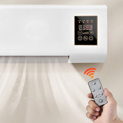Ar Condicionado 2 em 1 1800W Quente Frio Uso Duplo Portátil de Parede com Controle Remoto para Casa Quarto