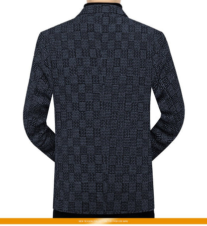 The new Chenier suit is a high-quality men's fashionable business trend stylish suit jacket for spring and autumn