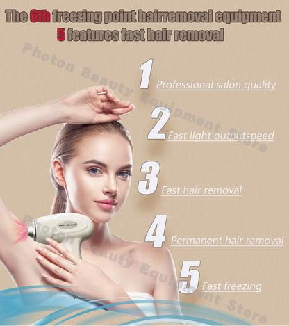 Professional Mini Diode Ice Titanium Laser Hair Removal Machine 755 940 1064 808nm 4000w Painless Permanent CE