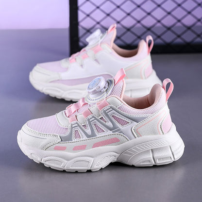 Hot Sell Children Shoes Size 28-39 Boys Fashion Sneakers Girls Sport Running Shoes Kids Breathable Casual Trainers Outdoor Shoes