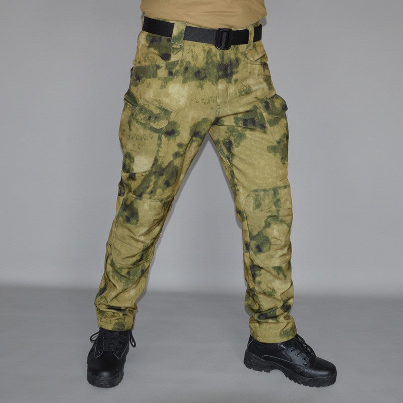 Softshell Warm Pants Men's Waterproof Sharkskin Fleece Working Trousers Outdoor Windproof Thickened Wear-resistant Cargo Pants
