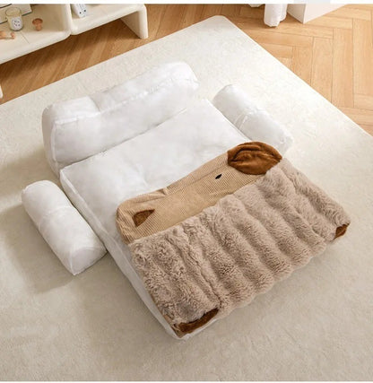 Cama para Cães Sofá Grande para Cães Camas Grandes para Animais de Estimação Cestas para Cães Suprimentos Tapete para Raças Pequenas Almofada Fofa Média Casinha Acessórios para Filhotes