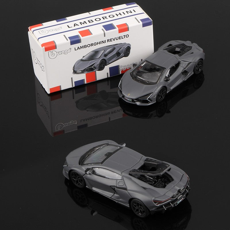 Bburago 1:64 Ferrari Daytona SP3 812 Competizione Carro Modelo Liga Miniatura Veículos Fundidos Brinquedo Coleção de Presente