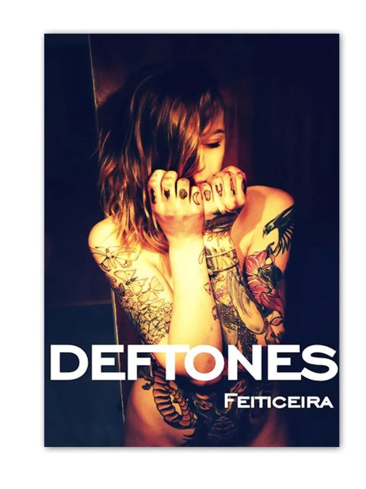 Retro Inspired Band Themed Wall Art D-Deftones Posters Classic Music Album Canvas Painting Ideal for Home Room Decor