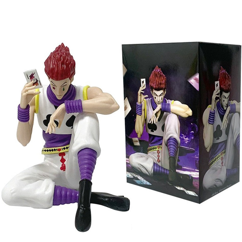 Hunter Hunter Anime Figure Collectible Model PVC  Action Figure  Hisoka Chrollo Lucilfer/Kurapika Figurine Model Toys Gift