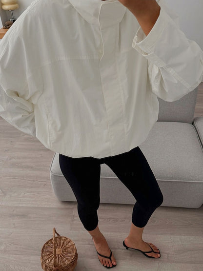 Mumaroho 2025 Autumn Winter Women Windbreaker Jacket Windproof Solid Long Sleeve Outdoor Sport Hooded Thin Coat Jacket For Women