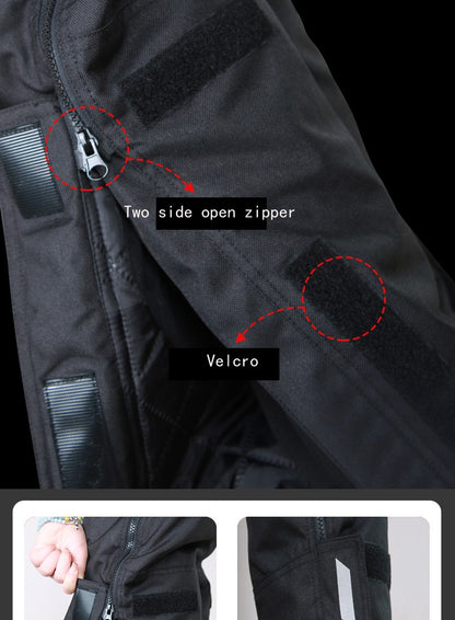 AMU Motorcycle Quick Take Off Waterproof Windproof Thermal Protective Pants Gor Men And Women