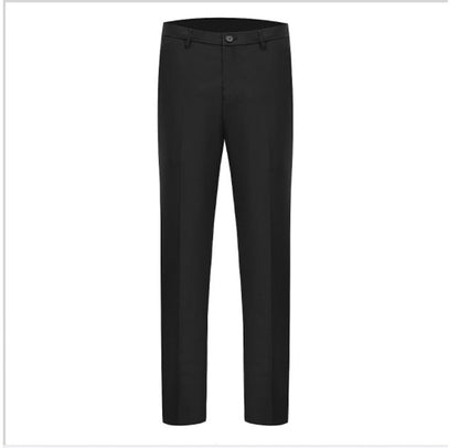 (Jacket+Pants) Men Fashion Simple Wedding Suit Black / Blue / Wine Red 2025 Homme Stand up Collar Business Social Dress 2Piece