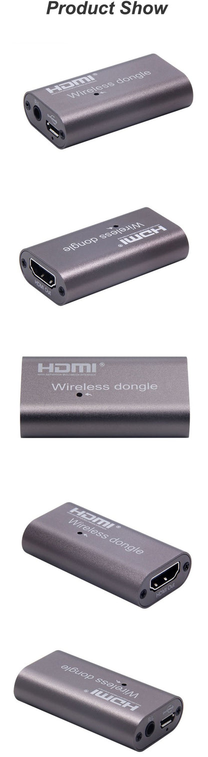 Wireless WiFi Display Adapter HDMI-compatible TV Stick Receiver Miracast Airplay Screen Mirroring for IOS Andriod Phone PC To TV