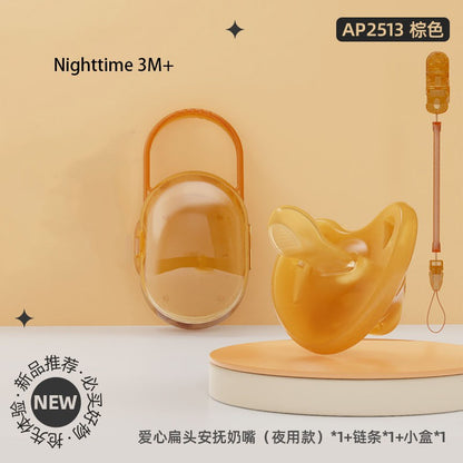 Baby pacifier/Sleep aid for babies over 3 months old/Anti bloating silicone