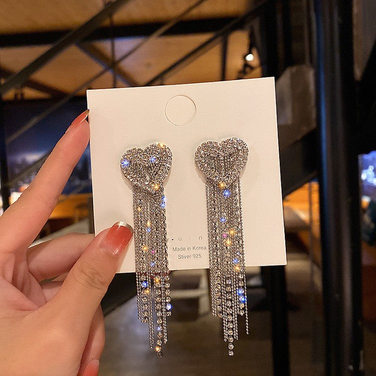 Nova Tendência de Moda Design Exclusivo Elegante e Requintado Brincos Retangulares de Zircônia Para Mulheres Joias Festa de Casamento Presentes Premium