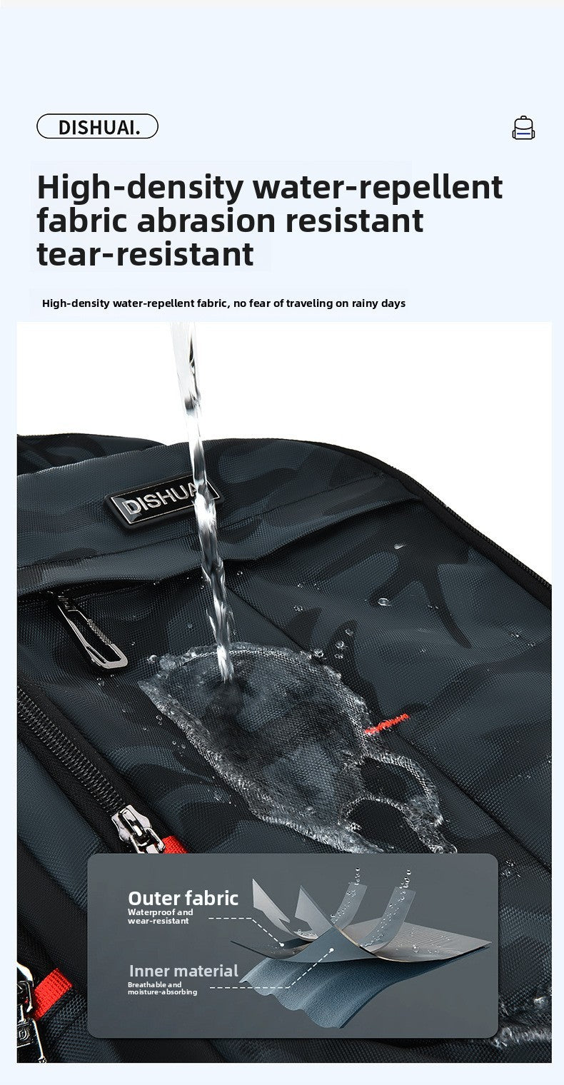 Mochila de camuflagem nova 2025 para viagem ao ar livre, para homens, 2 tamanhos, para o sexo masculino, mochila escolar de alta capacidade para universitários e meninos