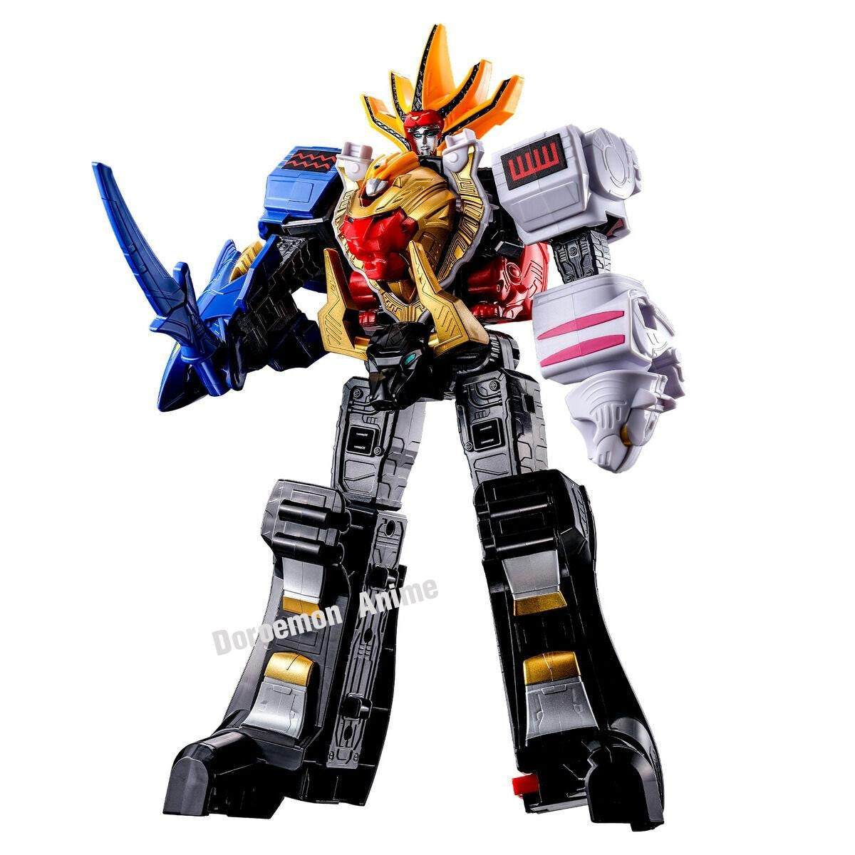 Em Estoque Original Bandai Dxrobo Universe Power Rangers Zord Gao King Daizyujin Kaizoku Gattai Gokai Oh Bonecos de Ação Presentes