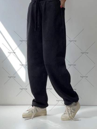 Calças Masculinas Largas Casuais Retas da Moda Americana New Street Fashion Harajuku com Pernas Ajustáveis