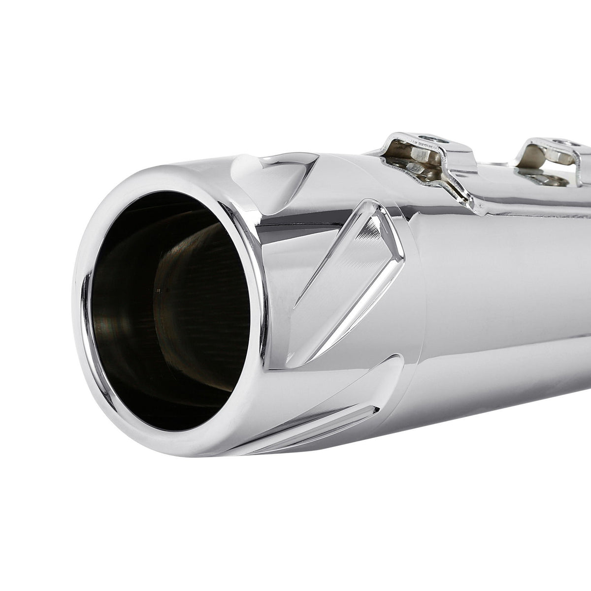 Motorcycle 4" Slip-on Mufflers Exhaust Pipes For Harley Touring Electra Street Glide 1995-2016