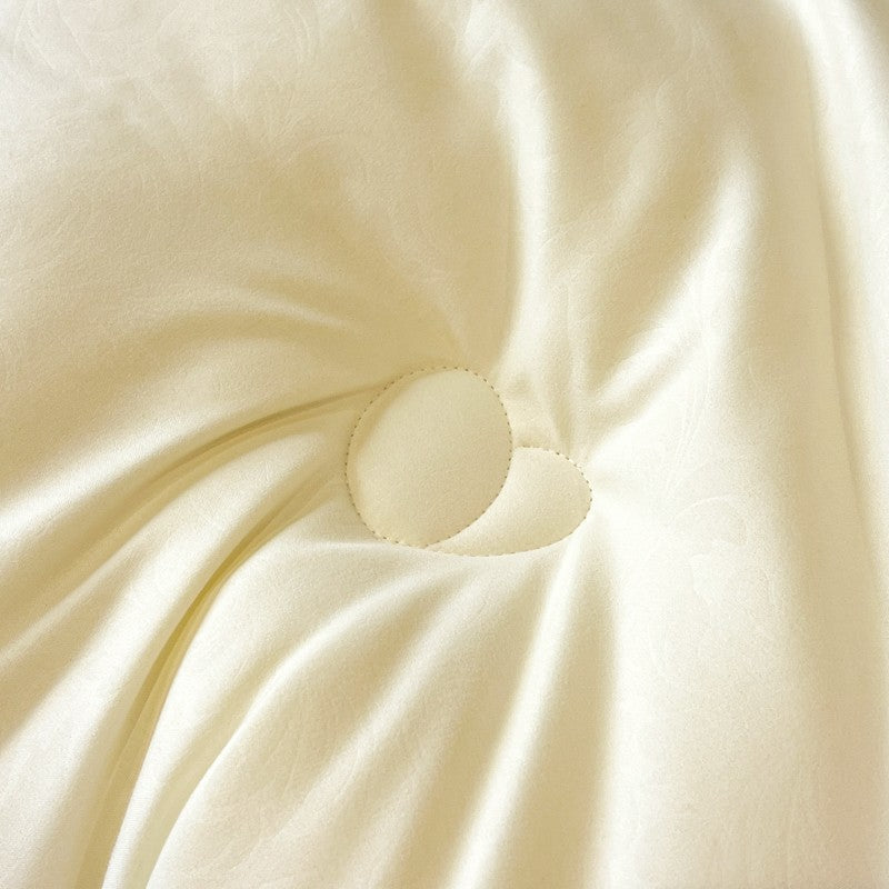 Edredom Acolchoado de Alta Qualidade para Outono/Inverno, Queen Size, Macio, Fofo, Enchimento de Edredom, Letra Bordada, Acolchoado Grosso e Quente para Cama