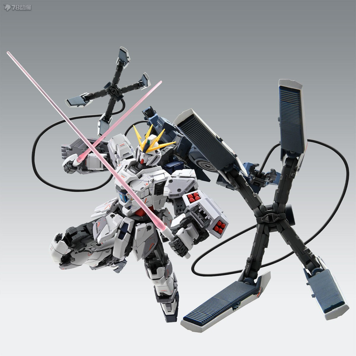 BANDAI Original MG Network Limited Edition Series Gundam Narrative Unit B Ver.Ka Anime Figure Assembly Toys Collectible Model