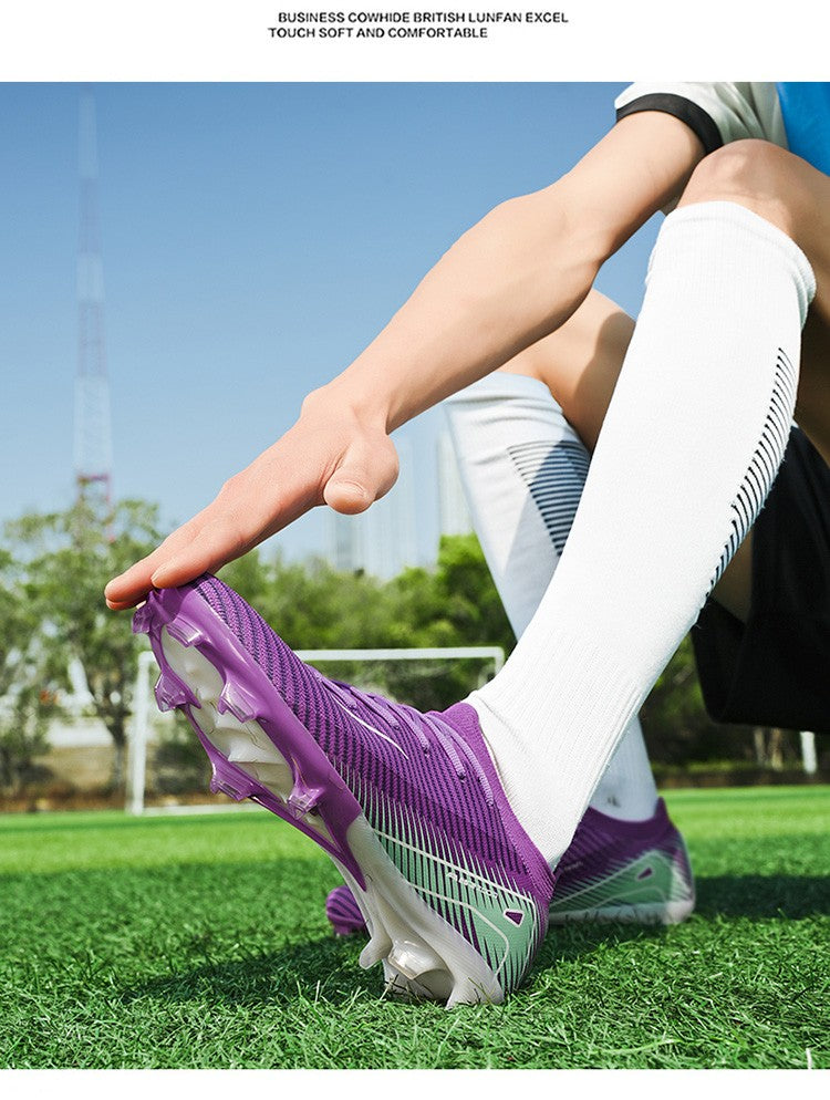 New Men Soccer Shoes Outdoor Football Boots Unisex Ultralight Cleats Hot Sale Women Match FG Sneakers High-quality Professional