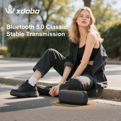 Xdobo X8 II 60W Portable Bluetooth-Compatible Speakers 6600mAh Bass Sound Box Wireless Waterproof TWS Boombox