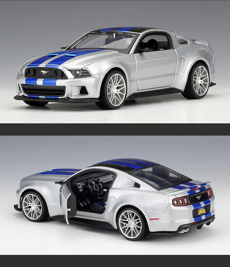 Maisto 1:24 Street Racing Versão Ford Mustang 2014 Liga Modelo de Carro em Escala Diecast Metal Coleção Estática Carro de Brinquedo Infantil Presente
