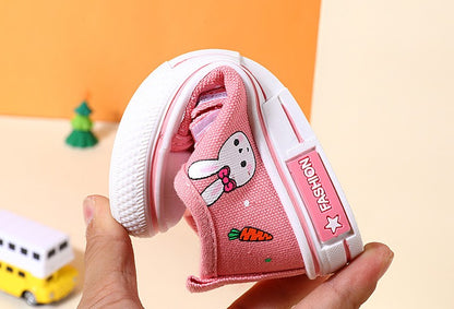 New Fashio Kid Shoe Boy Sneaker Shoe Spring Autumn Children Cartoon Canvas Sports Shoes Boys Girls Baby Board Shoes with Leisure