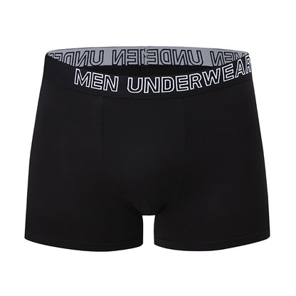 4/10 Piece Men's Black Fashionable Sexy Simple Underwear Boxer Shorts Plus Size Comfortable Versatile Casual Sports Beach Shorts