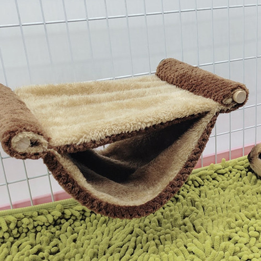 Cobaia Hamster Quente Rede Mel Canguru Esquilo Ninho Suspenso Cama Urso Dourado Chinchiila Brinquedo De Estimação Saltador