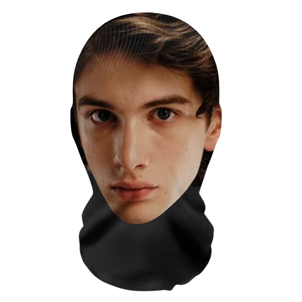 John Pork Smiling Interesting 3D Printed Seamless Mask Head Cover Party Cosplay Props UV Protection Shield Ronaldo PatternCospla