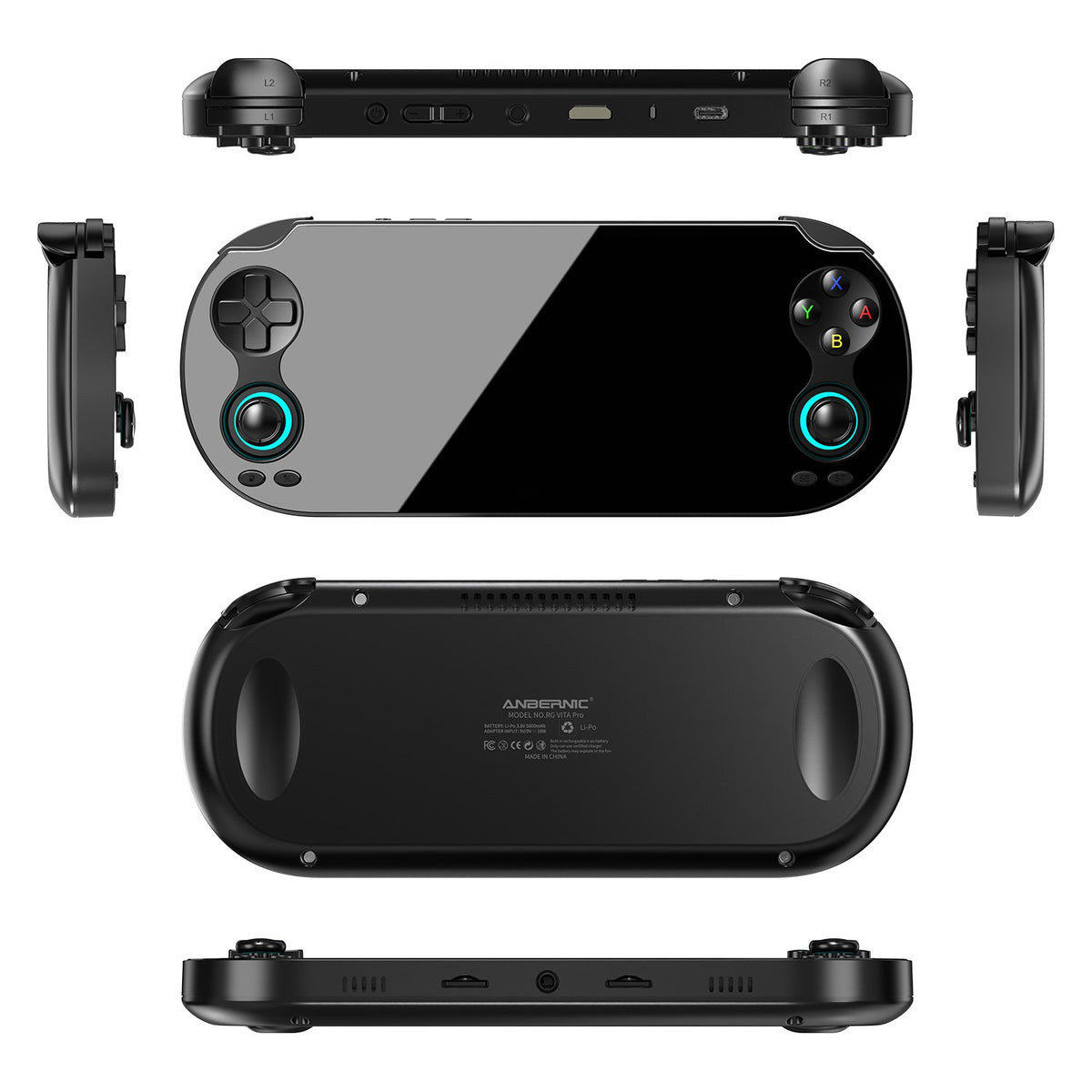 Anbernic RG VITA / RG VITA Pro Handheld Game Console IPS Touchscreen 5000mAh Video Gaming Player Supports AI Streaming RixelHK
