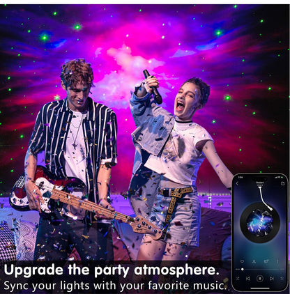 Bluetooth Speakers With Powerful Sound Astronaut Shape Galaxy Star Projector Light Christmas Birthday Gift for Men Women Friend
