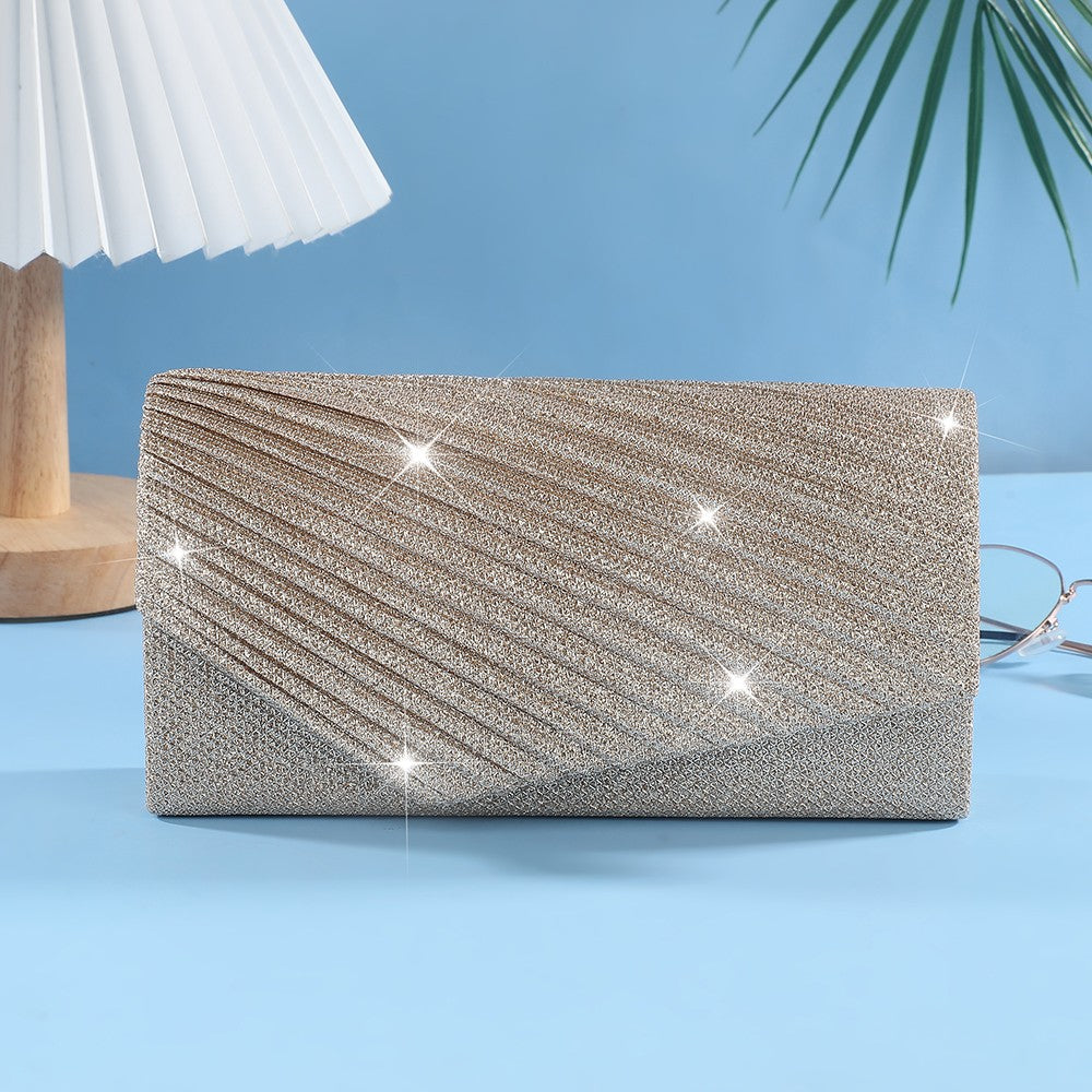 Luxury Glitter Women's Evening Clutch Bag Envelope Bridal Party Purse Valentine Wedding Dinner Handbag for Ladies