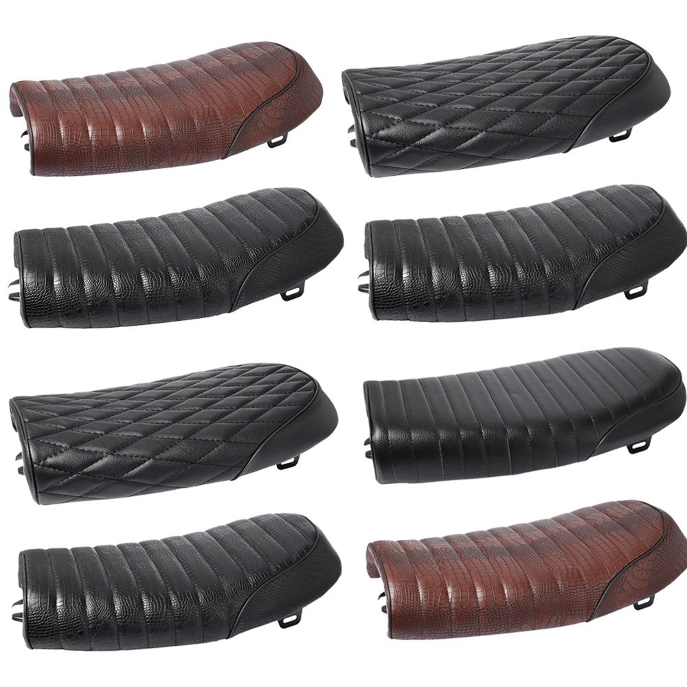 Motorcycle Cafe Racer Vintage Replacement Hump Saddle Seat Bag Suitable Hump Cushion For Yamaha Kawasaki Honda Cg125