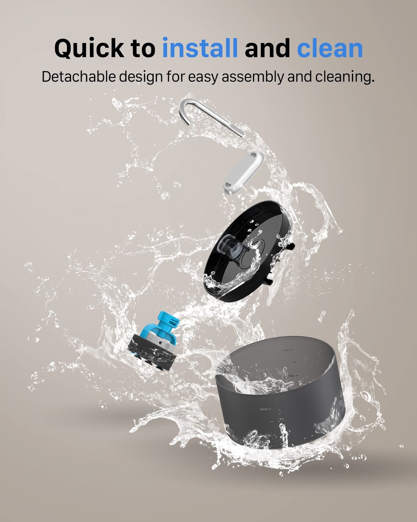 Bebedouro automático para animais de estimação 2,1L Bomba ultra silenciosa torneira para gatos adequado para cães e gatos com sensor USB elétrico