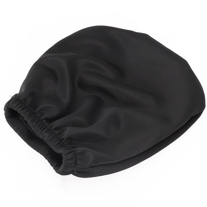 1Pcs Black Premium Cloth Headrest Cover For Car, Truck, SUV, Auto Universal Fit Interior Decorative Parts