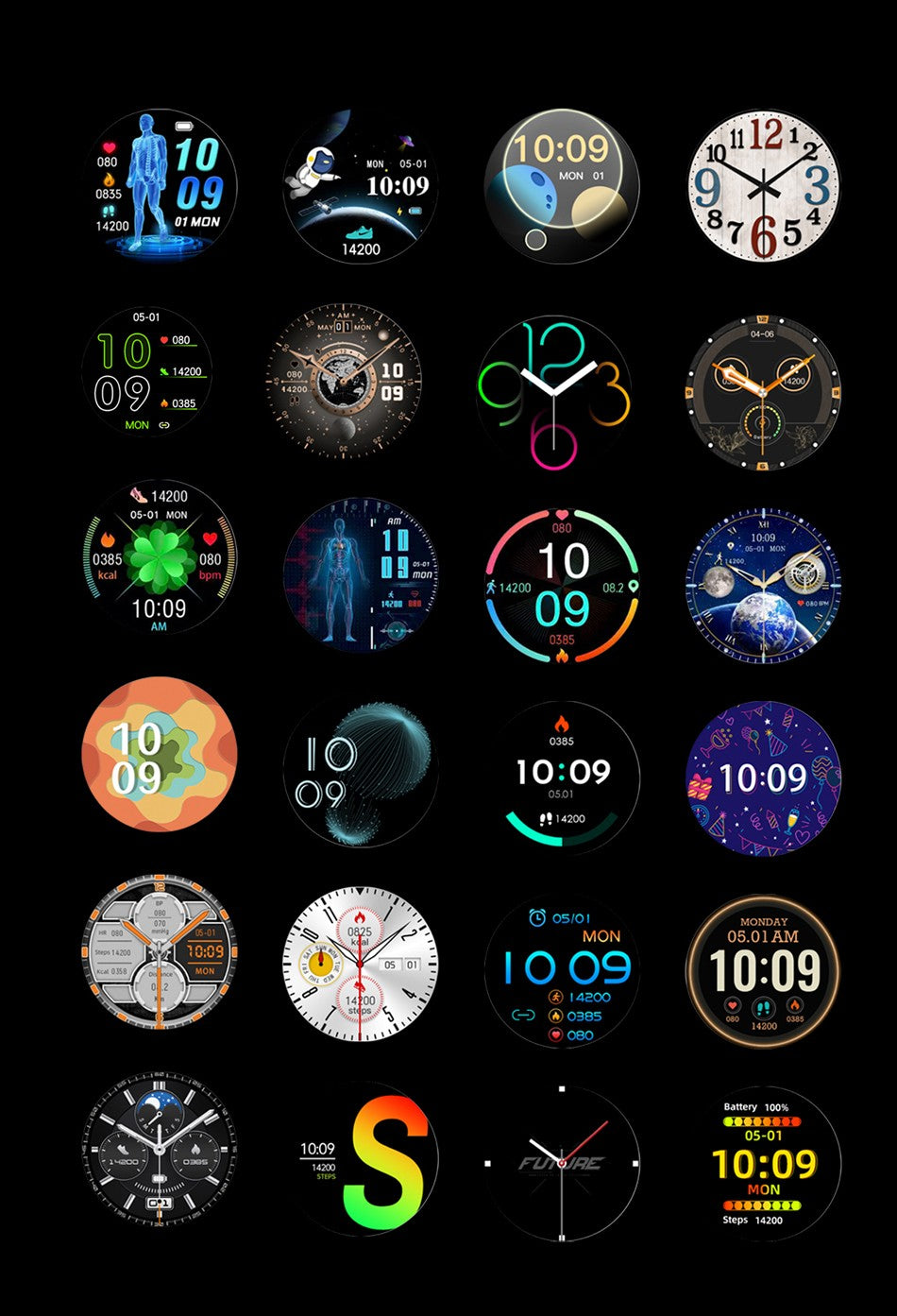Smartwatch Esportivo Watch 4 Pro Masculino Tela AMOLED HD 360*360 Frequência Cardíaca Chamada Bluetooth IP68 À Prova D'água Música Novo SmartWatch 2025
