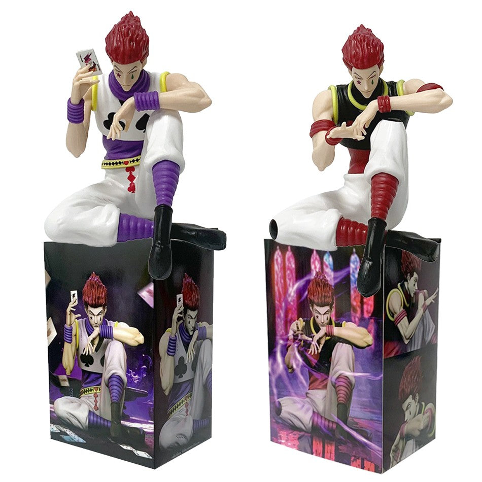 Hunter Hunter Anime Figure Collectible Model PVC  Action Figure  Hisoka Chrollo Lucilfer/Kurapika Figurine Model Toys Gift
