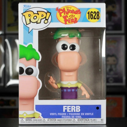 Funko Pop Oficial Genuíno Phineas E Ferb Boneco de Ação Modelo #1628 #1629 Escultura de Vinil Bonecos Edição Limitada Coleção de Fãs