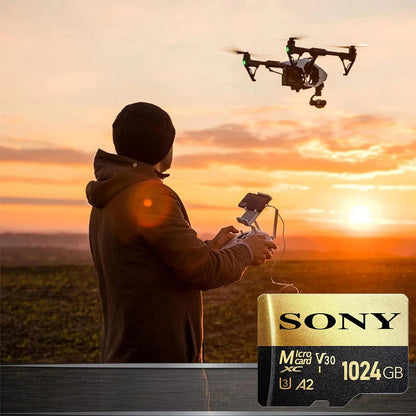 Cartão TF Micro SD SONY 1TB Cartão de Memória Classe 128GB 512GB Alta Velocidade Cartão De Memória Flash TF Mecard C10 Para Xiao Mi