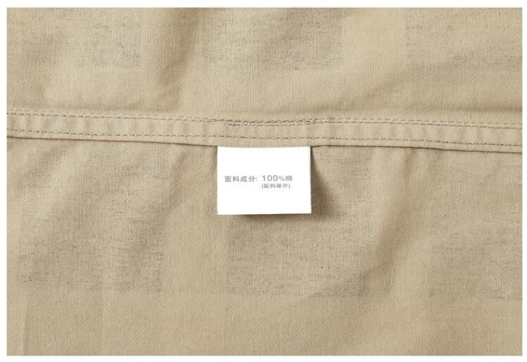 Quality Men Outdoor Long-sleeved Multi-pockets Plaid Shirts New Spring Male Cotton Loose Tooling Shirts Quality Man Cargo Shirts