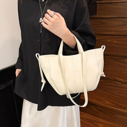 Large Capacity PU Leather Shoulder Bags for Women 2025 Luxury Designer Crossbody Bag Females Brand Retro New Handbags and Purses