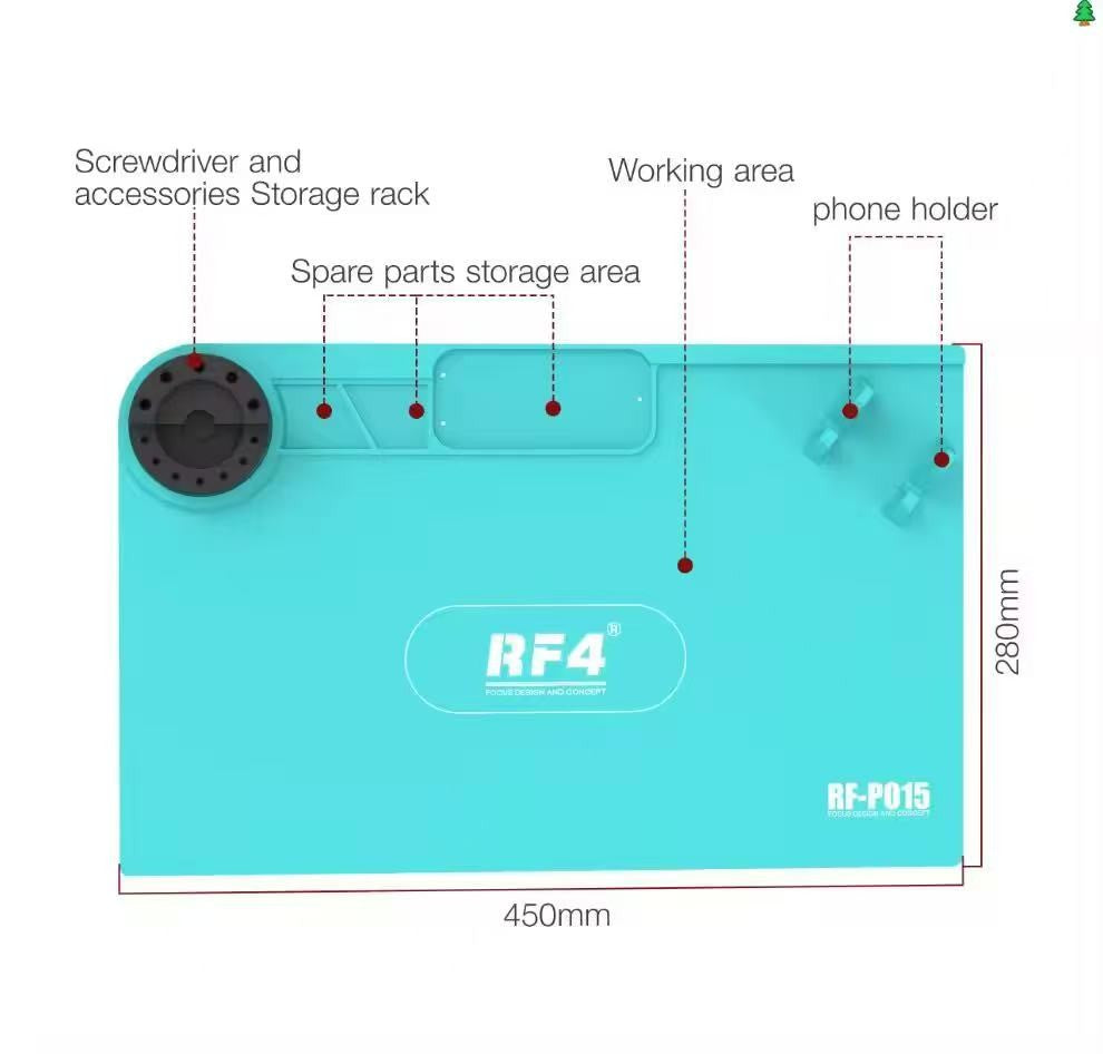 Microscópio Trinocular Estéreo RF4 360° com Braço Articulado para Reparo de Placas PCB de Celulares e Câmera Termográfica 4K C39