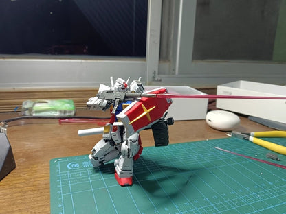 Reparo de Máscara Versão Changlong 5501rg 1/144 Yuanzu 2.0 Modelo Montado Rgurx-78-2 Boneco de Brinquedo Menino Réplica de Alta Versão