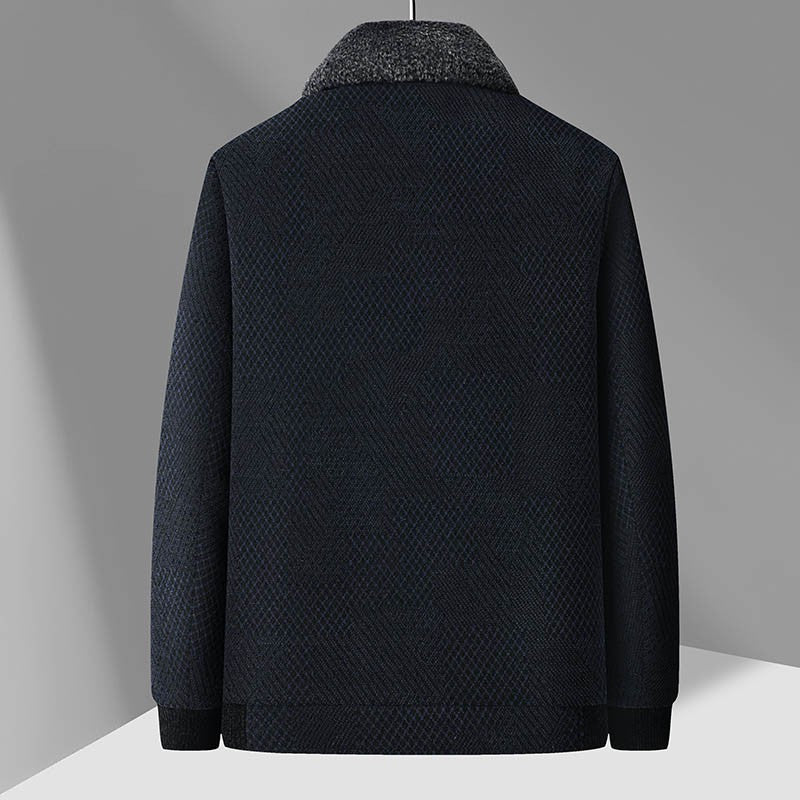 2024 New style Men's Woolen Coat Winter Classic Casual Overcoat Mens high quality Thicken trench coat men full size M-4XL