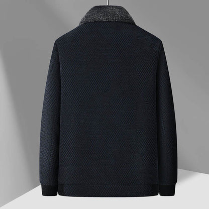 2024 New style Men's Woolen Coat Winter Classic Casual Overcoat Mens high quality Thicken trench coat men full size M-4XL