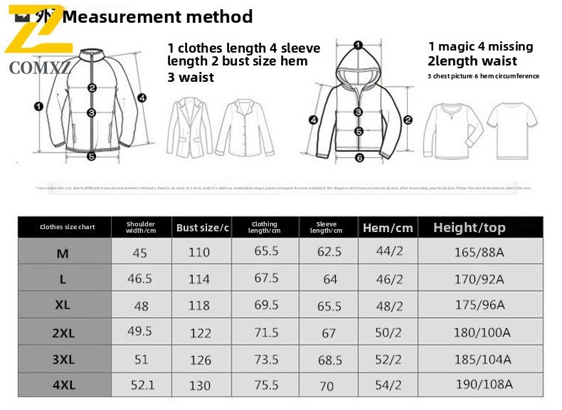 2025 Autumn Windproof Jacket Men's Trendy Solid Color Zipper Pocket Windbreaker Coat Casual Camping Jogging Loose Hooded Jackets