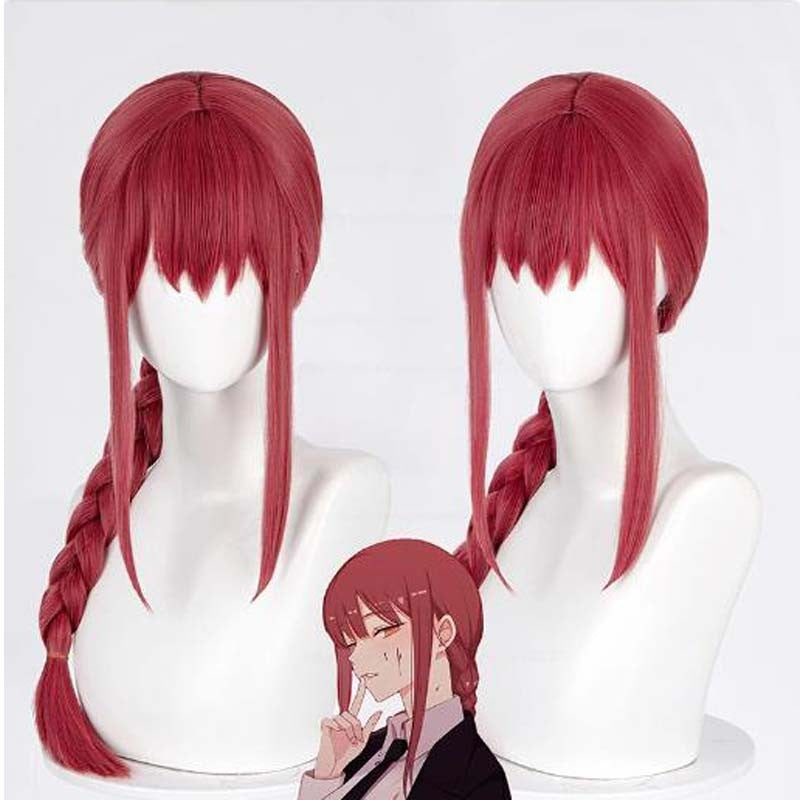 Perucas de Cosplay de Anime de Alta Qualidade Chainsaw Man Reze Angel Devil Quanxi Makima Power Hayakawa Aki Denji Peruca de Cabelo Resistente ao Calor