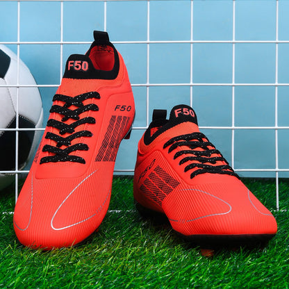 Men Professional Soccer Shoes Society Cleats Outdoor Football Shoes Society Cleats Grass Training Football Field Boots Sneaker