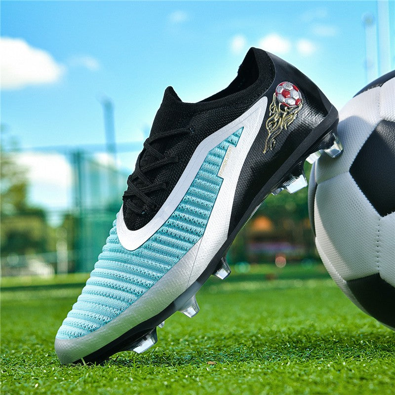 Men Soccer Shoes Original Fast Professional Unisex Cleats Low Cut Football Field Boot Non Slip Comfortable Outdoor Sneaker Match