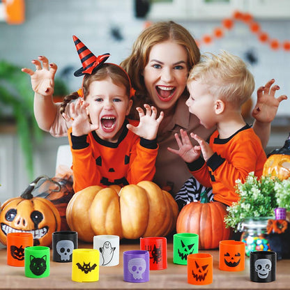 12pcs/bag Halloween Magic Springs Coil Toys Halloween Party Favors Child Trick or Treat Gifts Kids Goodie Bag Filler 2023